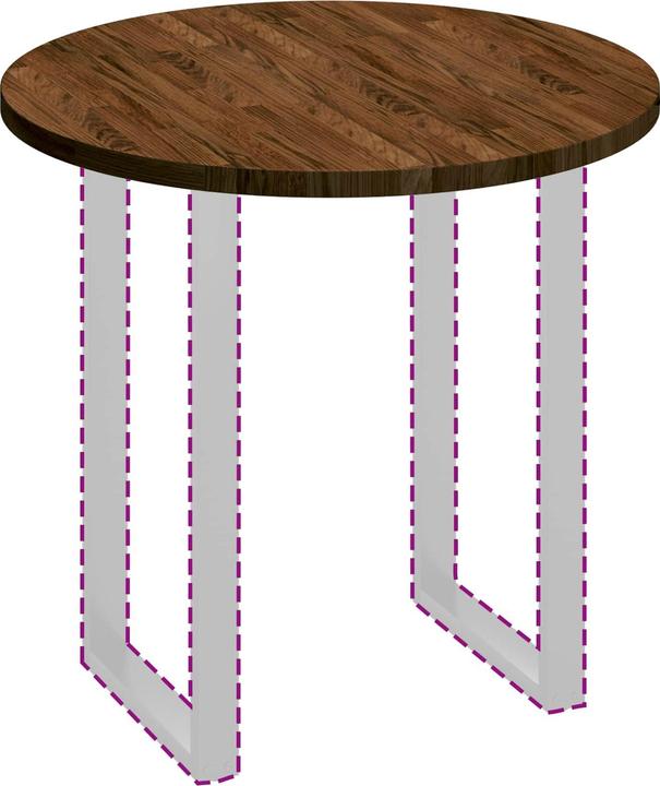 Produktbild vidaXL Moderne Möbel (80 x 80 x 2,5 cm)