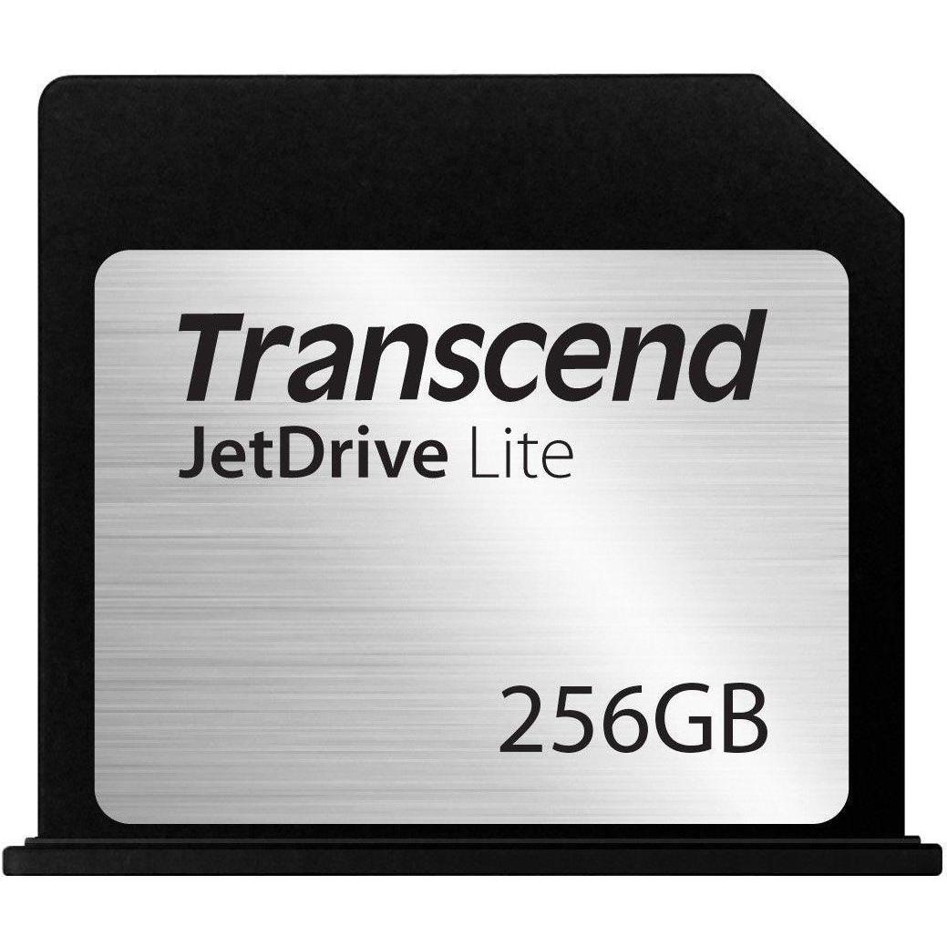 Transcend JetDrive Lite 130 für MacBook Air 13 (256 GB, SDXC, U1), Speicherkarte, Schwarz