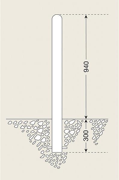 Produktbild kaiserkraft City-Poller