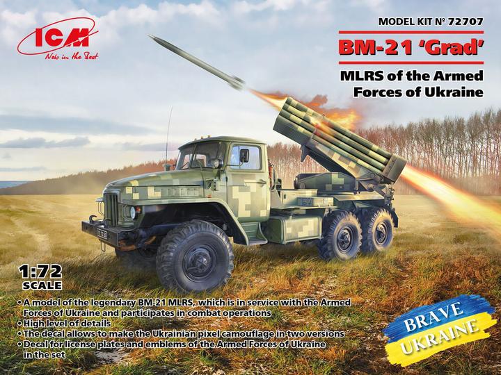 Produktbild ICM BM-21 Grad, MLRS of the Armed Forces of Ukraine