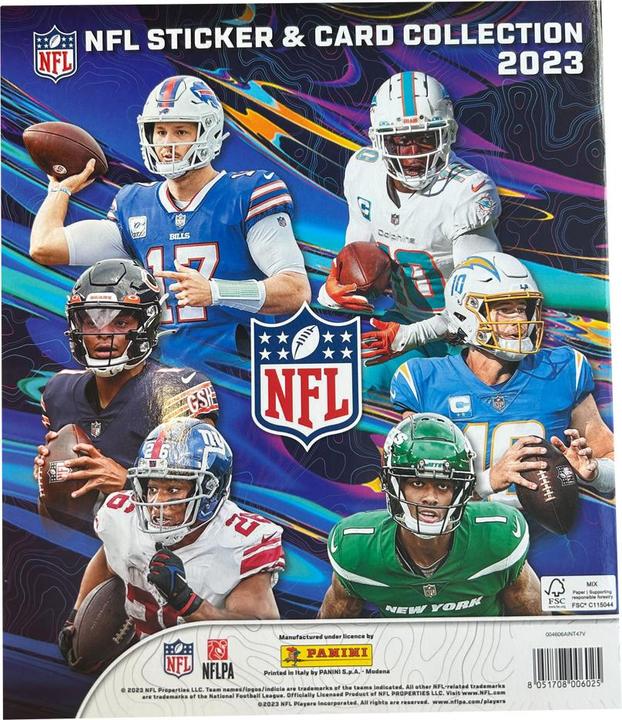 Image du produit Panini NFL Sticker & Card Collection 2023 album pour stickers