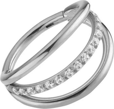 Produktbild Bijouteria Ohrpiercing (Chirurgenstahl 316L, Kristall)