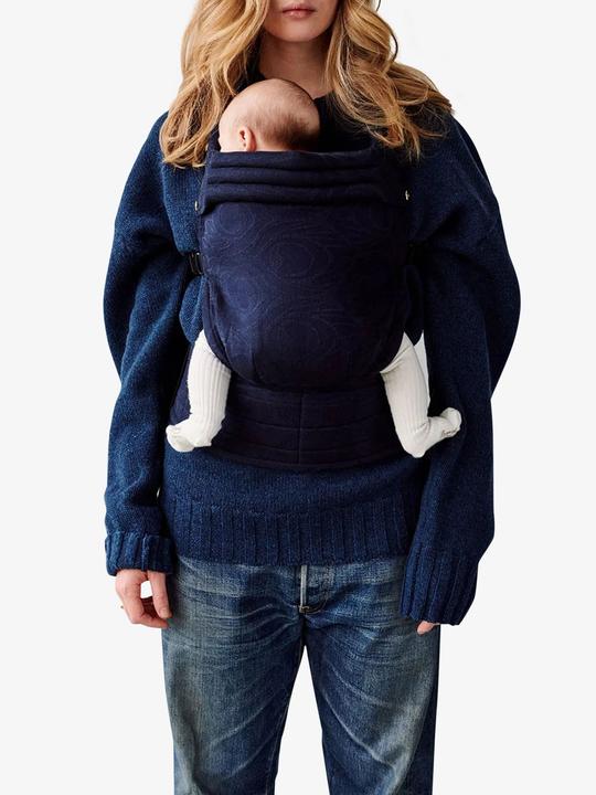 Actual product image Artipoppe Baby carrier "Argus Belle" navy/small patterned