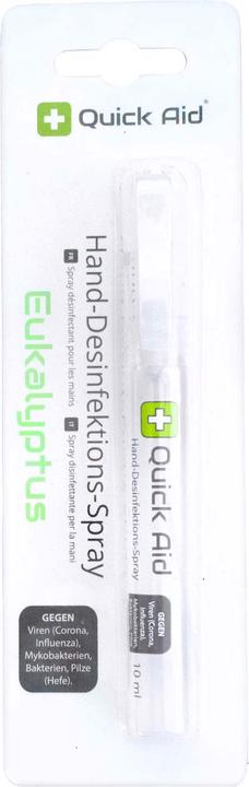 Actual product image Quick Aid Hand disinfectant spray 10 ml with eucalyptus (10 ml)