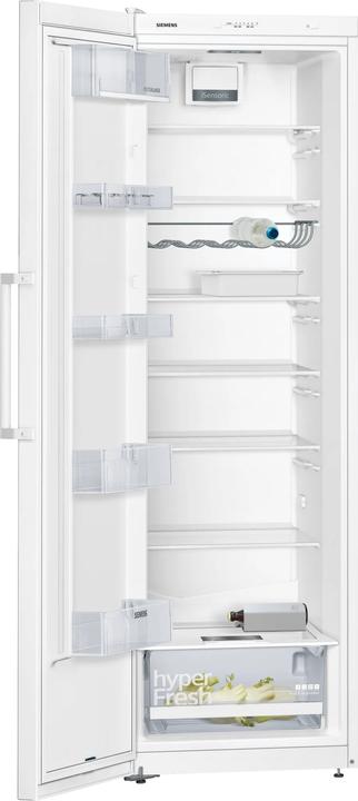 Image du produit Siemens iQ300, Réfrigérateur pose libre, 186 x 60 cm, Blanc, KS36VGWDP (346 l)
