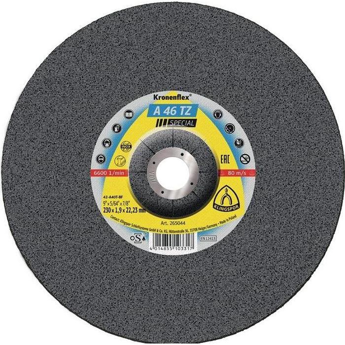 Thumbnail - Klingspor, Schleifmittel, Trennscheibe INOX A 46 TZ Spezial Ø 180x22,23 mm