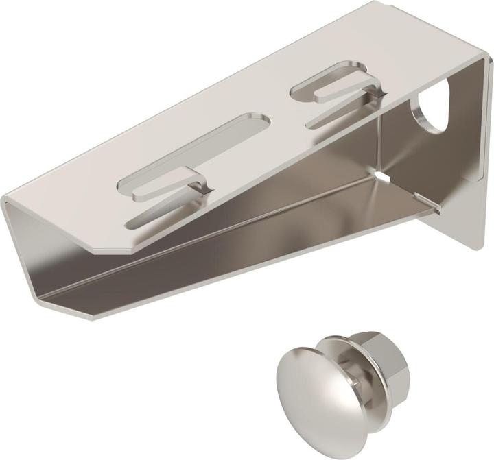 Actual product image OBO Bettermann Wall and support bracket for mesh cable tray 6424400 (Other)