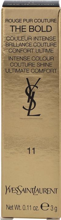 Actual product image Yves Saint Laurent Rouge Pur Couture The Bold Nude Undisclosed 11 (No. 11 - Nude Undisclosed)