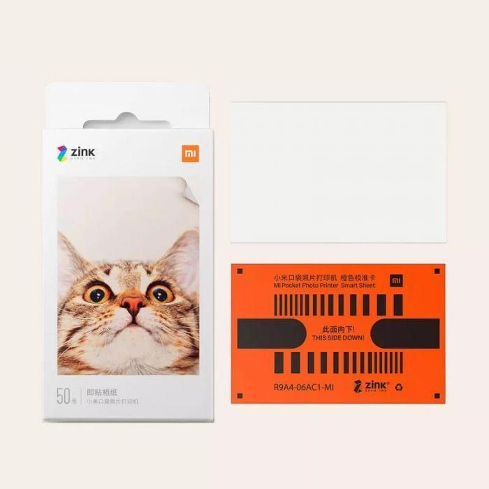 Produktbild Xiaomi Mi Portable Photo Printer Paper (287 g/m², 50 x 76 mm, 20 x)