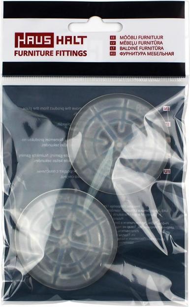 Produktbild Haushalt Transp Door Stoppers 2 Pcs. D60. (2 Stück)