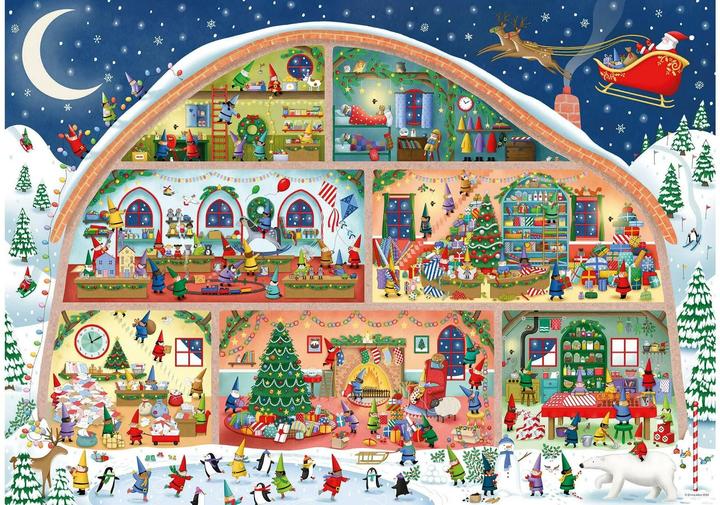 Immagine prodotto Ravensburger Il laboratorio di Babbo Natale (1000 pezzi)