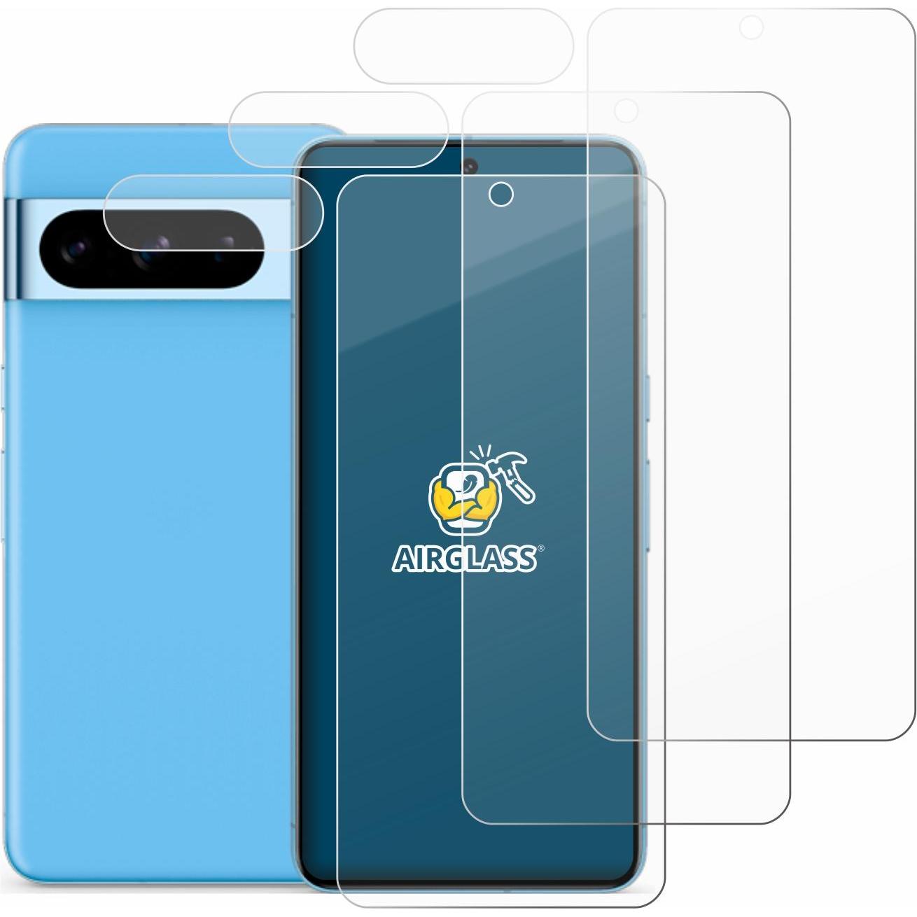 Thumbnail - BROTECT AirGlass Panzerglasfolie (6 Stück, Google Pixel 8 Pro), Smartphone Schutzfolie, Transparent