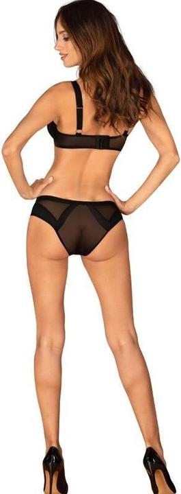 Productafbeelding Obsessive Chique Amoria tweedelige set zwart (M, L)