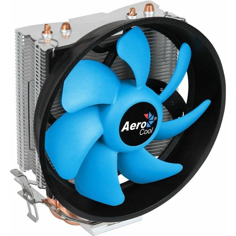 AeroCool Verkho 2 Plus CPU-Kühler (72 mm), CPU Kühler, Blau