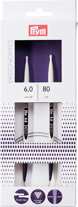 Actual product image Prym Circular knitting needle ergonomics 6.00 mm, 80 cm