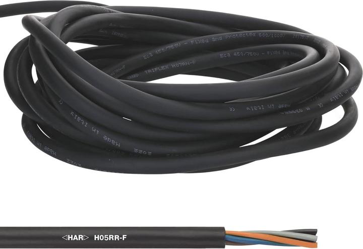 Image du produit Lapp 10 mètres 1600205 H05RR-F 2x1,5 mm² Câble en caoutchouc flexible sans conducteur de protection I (10 m)