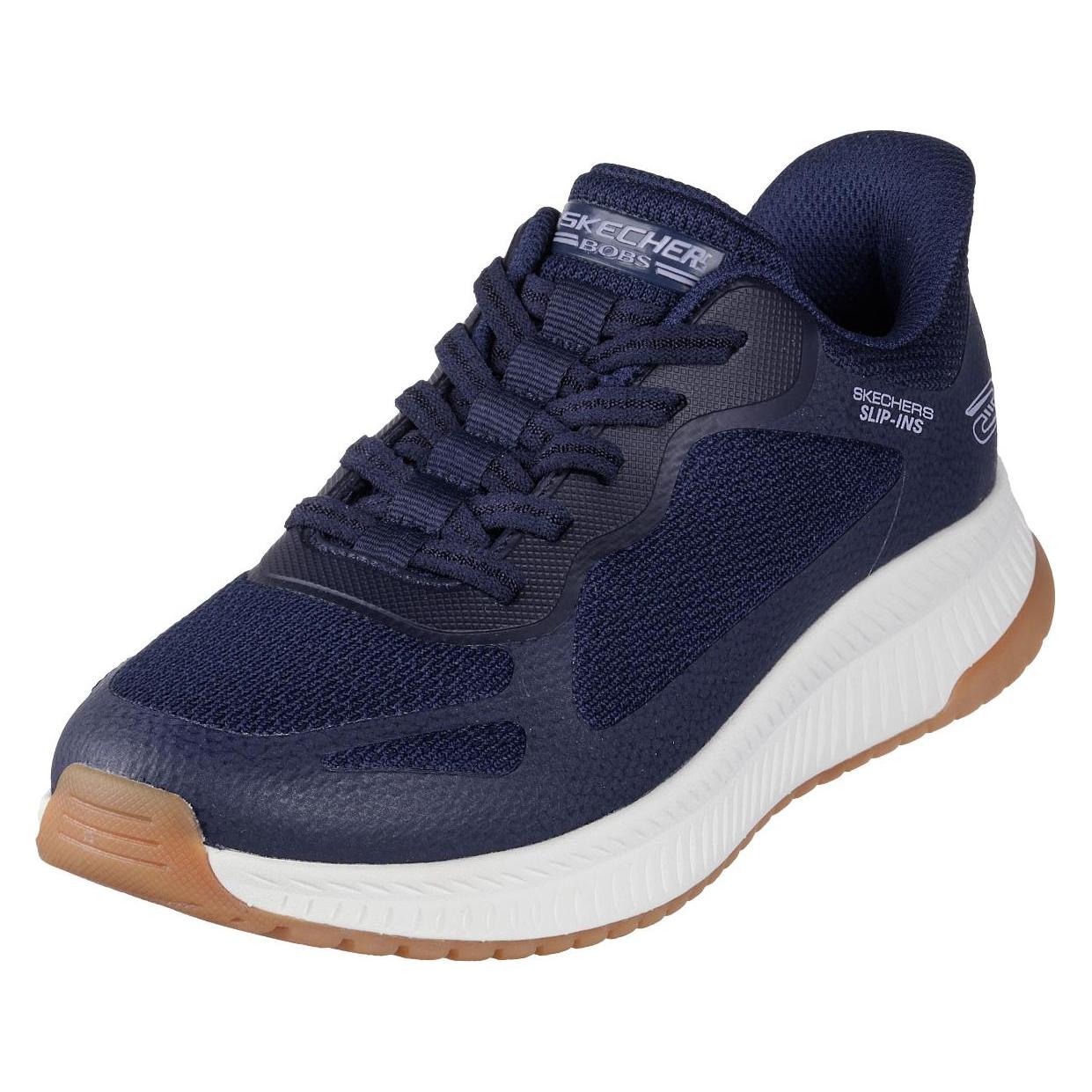 Skechers, Vrouwen, Sneakers, Bob's Team - De Typische Look, Marineblauwe Schoenen, Blauw, (40)