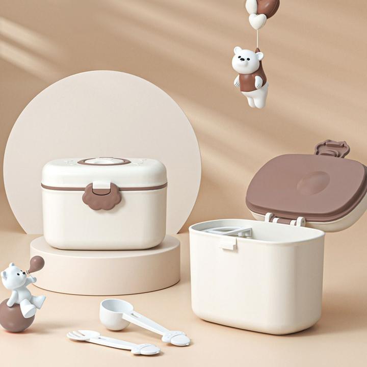 Immagine prodotto Hermex Baby-Milchpulverbox Milchpulverspender Aufbewahrungsbox Lebensmittelbox Behälter