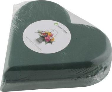Greenmotion Tappi composti a forma di cuore per fiori freschi