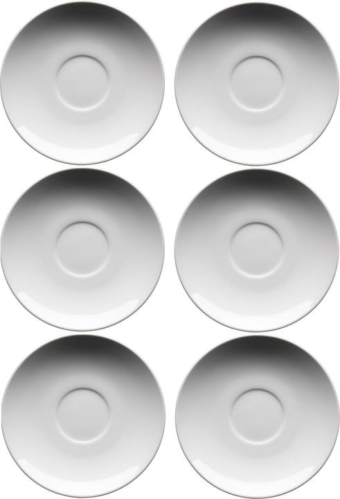 Mäser Unterteller Barca 14.4 cm, 6 Stück, Weiss (6x)