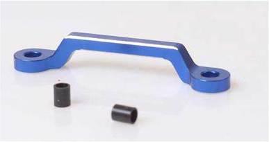 Actual product image DF-Models Ackerman plate / steering strut milled aluminum DF