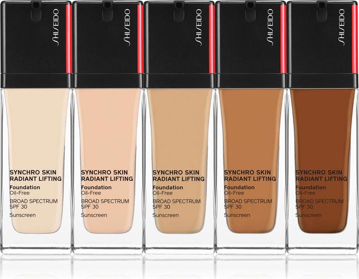 Actual product image Shiseido Synchro Skin Radiant Lifting Foundation SPF 30 ml - (460 Topaz)
