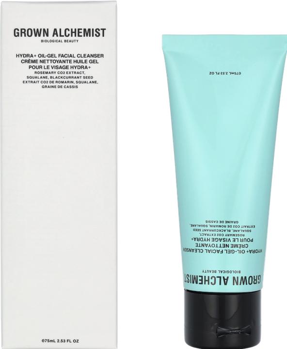 Image du produit Grown Alchemist Nettoyer "Hydra & Facial Oil Cleanser - Oil Gel Cleanser". (Gel nettoyant, 75 ml)