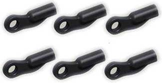 Actual product image DF-Models Rear upper ball head for steering linkage (6) B,T DF