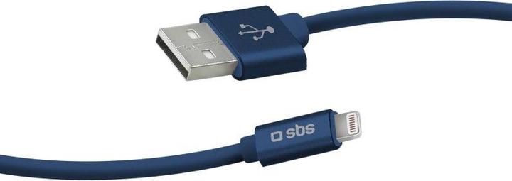Produktbild SBS Lade- und Datenübertragungskabel Lightning Kollektion Polo (1 m, USB 2.0)