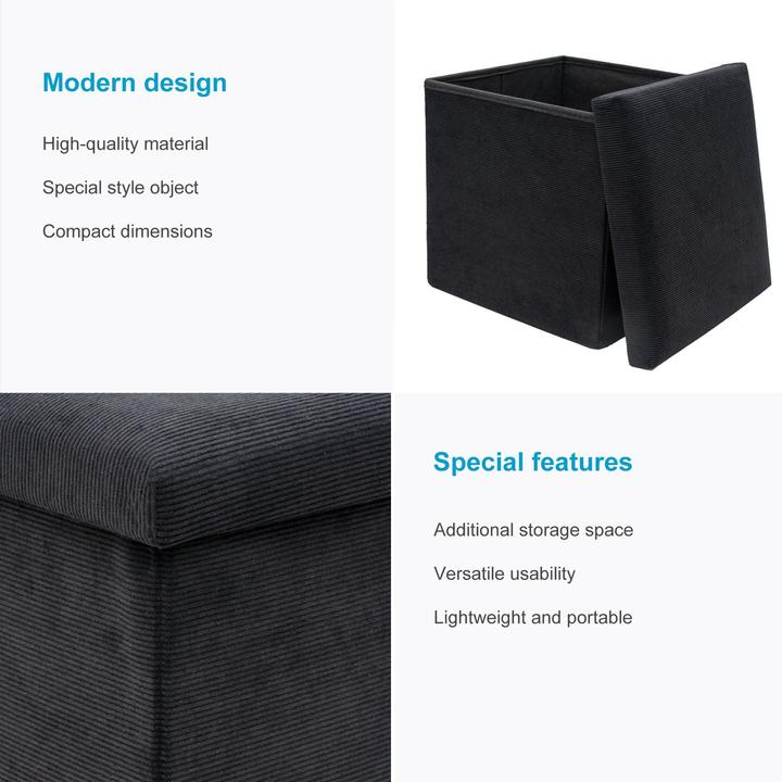 Produktbild Intirilife Faltbarer Sitzhocker