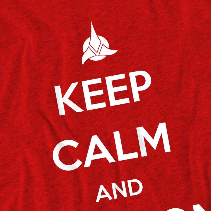 Produktbild Calm Klingon TShirt (S)