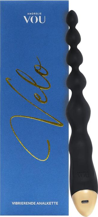 Actual product image Amorelie VOU - Vibrating Anal beads