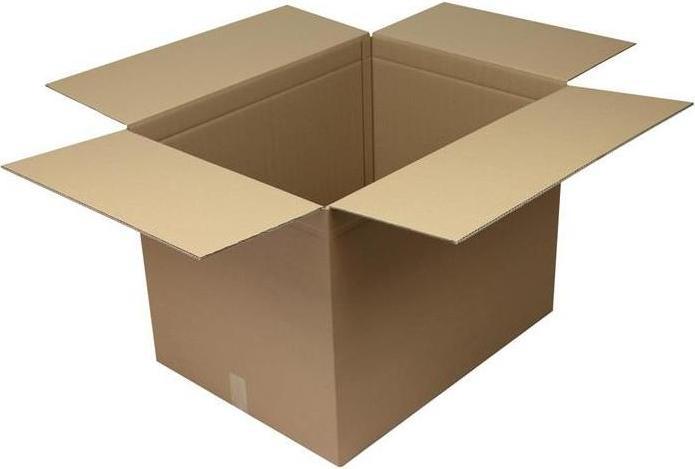 Actual product image Transpak Folding carton 2-wall dimensions 780x580x580mm quality 2.5BC brown brown (10 x)