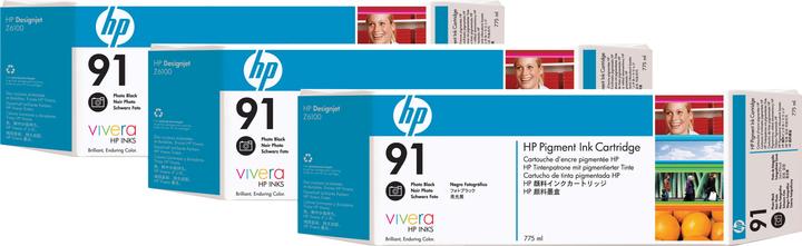 Actual product image HP 91 (PBK)