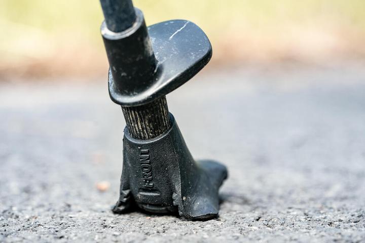 Produktbild Newfeel Gummipuffer fuer Nordic Walking Stoecke - Multifitpad Kautschuk 2 Stk