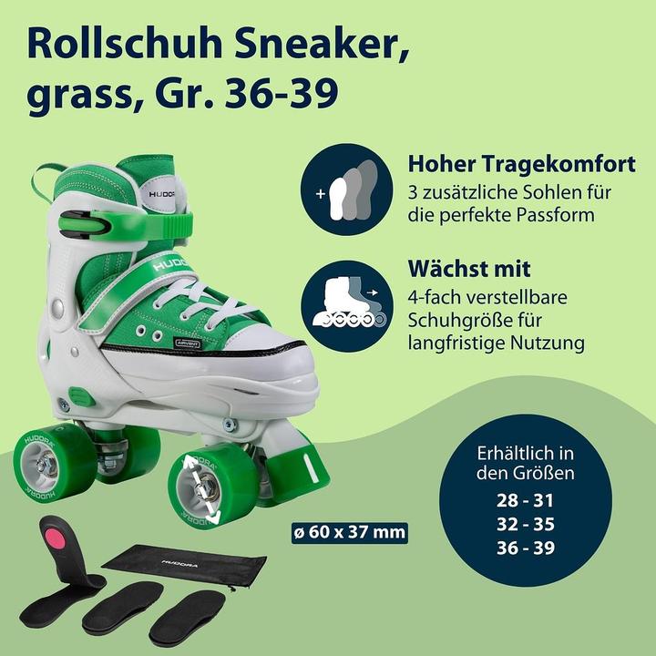Produktbild Hudora Rollschuhe SNEAKER (36, 37, 38, 39)