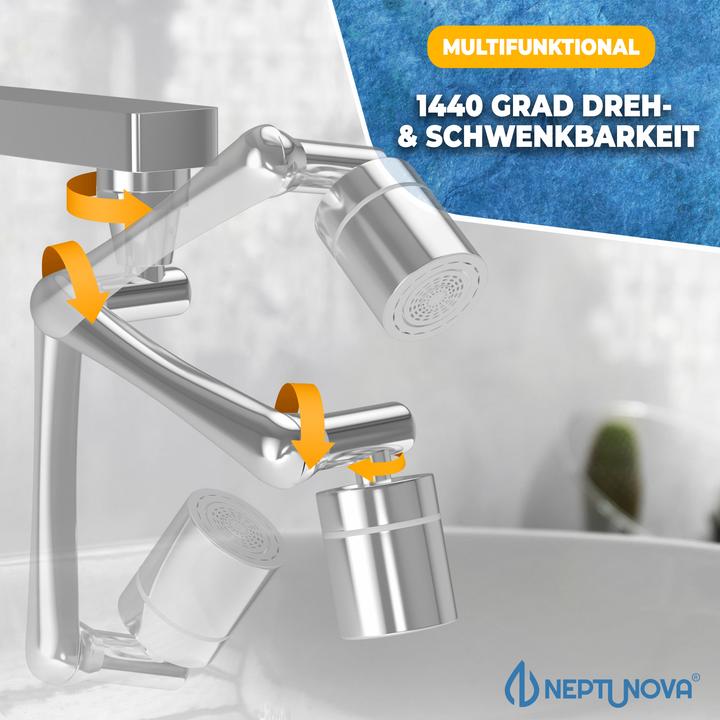 Actual product image Neptunova Swivel tap attachment