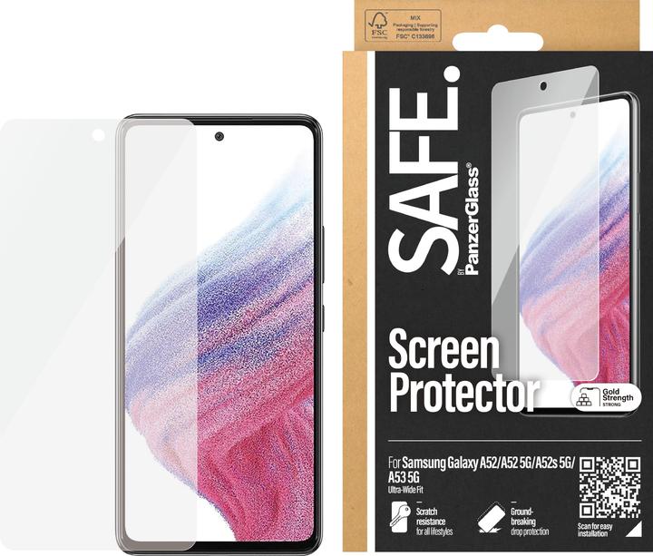 Produktbild Safe. Displayschutz Case Friendly (1 Stück, Samsung Galaxy A53 5G, Samsung Galaxy A52, Samsung Galaxy A52 5G, Samsung Galaxy A52s 5G)