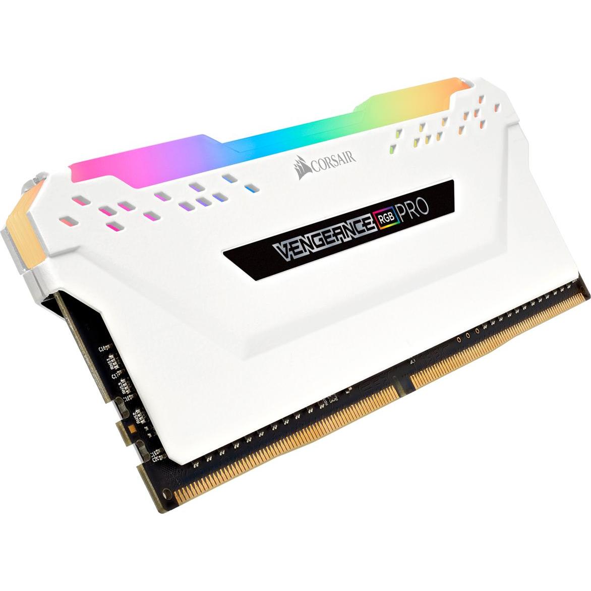 Corsair Vengeance RGB Pro (2 x 16GB, 3200 MHz, DDR4-RAM, DIMM), Memoria RAM, Bianco