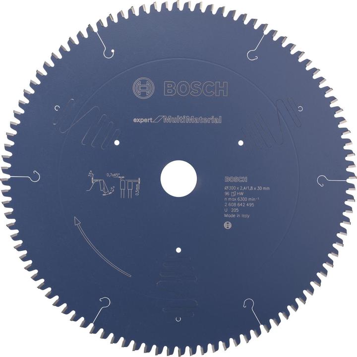 Actual product image Bosch Professional Zubehör Circular saw blade Expert for Multi Material, 300 x 30 x 2.4 mm, 96