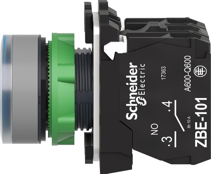 Produktbild Schneider Electric Leuchtdrucktaster, kompl, Kunststoff, XB5AW36B5C0