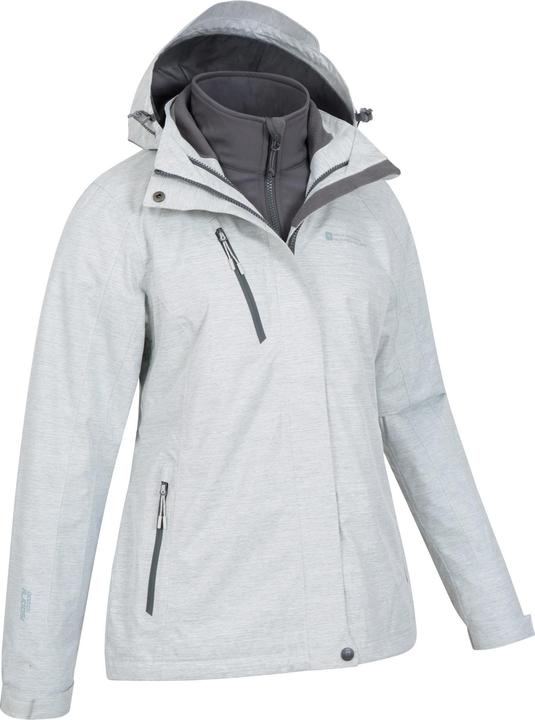 Immagine prodotto Mountain Warehouse Bracken Melange Giacca 3 In 1 Donna (44)
