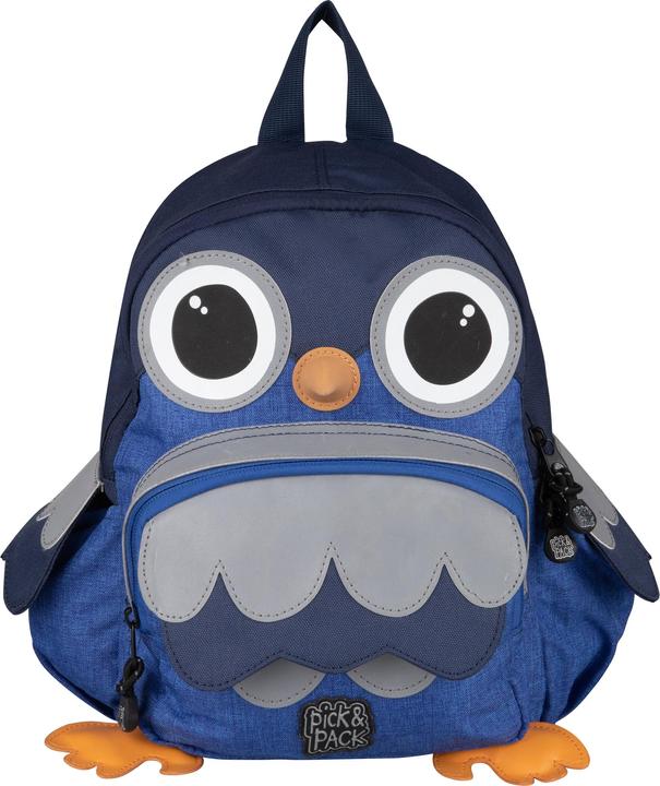 Euromic Owl Shape Backpack (22 x 30 x 11 cm) - Blue