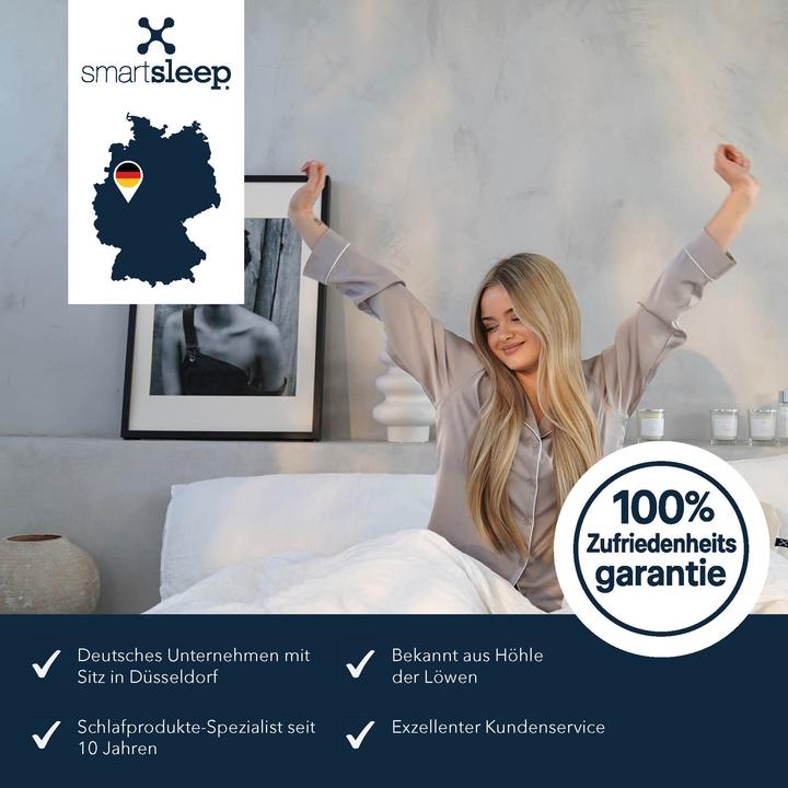 Actual product image Smartsleep Pillowcase Recovery M 50 x 32 x 11.5 cm, Grey (Pillowcase, 50 x 32 x 11.5 cm)