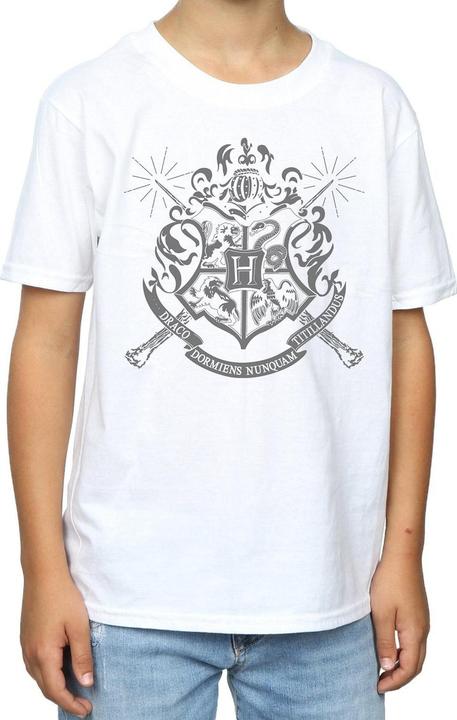 Image du produit - T-shirt HOGWARTS BADGE WANDS - Garçon (152, 158)