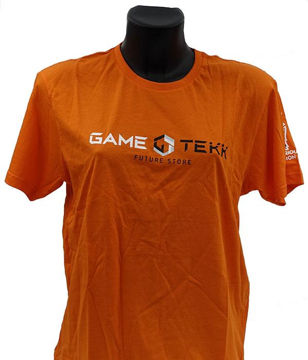 Altri T-Shirt Collo tondo Arancione GameTekk Uomo L (L)