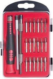 Pebaro Tournevis Flexo 21 pcs. avec 18 mini-embouts en cassette