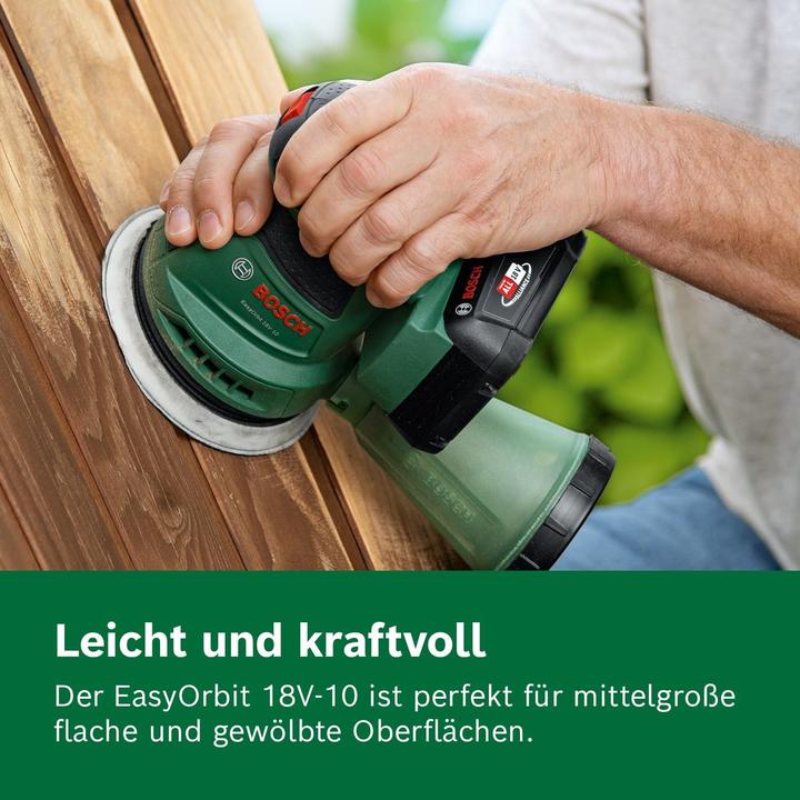 Actual product image Bosch Home & Garden EasyOrbit 18V-10 Solo (Eccentric grinder, Sander)