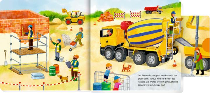 Produktbild Klapp mal! Schieb mal!: Auf der Baustelle (Deutsch)