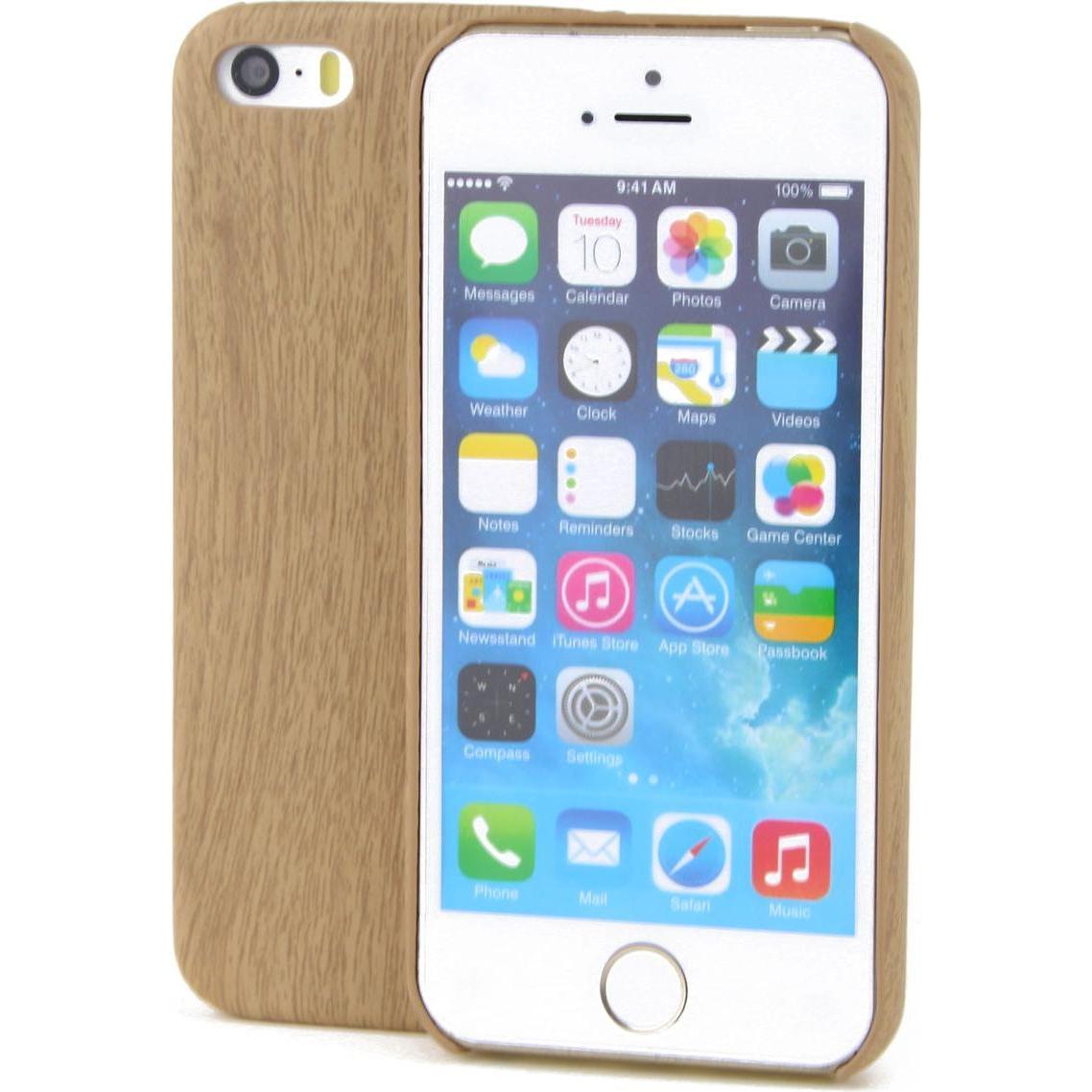 König Design Apple iPhone 7 Plus TPU Handy Hülle Holz Optik Schutz Case Bambus Cover Etuis (Apple iPhone 7 Plus), Smartp...